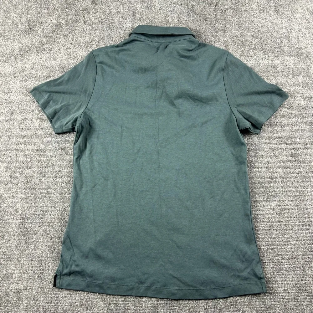 Banana Republic‎ Luxe Touch Performance Polo Mens Small Green Short Sleeve Shirt